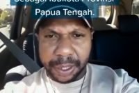 Sekretaris Jendral Aliansi Pemuda Kamoro, Rafael Taorekeyau.