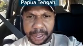 Sekretaris Jendral Aliansi Pemuda Kamoro, Rafael Taorekeyau.