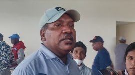 Ketua Lembaga Masyarakat Adat Kamoro, Gery Okoare.