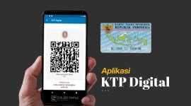 Ilustrasi Aplikasi KTP Digital.