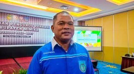 Sekretaris Umum Pengurus Provinsi Perbasi Papua, Frengky Baneftar.