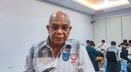 Kepala Dinas Pariwisata, Kebudayaan, Pemuda, dan Olahraga Kabupaten Mimika, Yacob Toisuta.