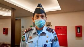 Kepala Lembaga Pemasyarakatan Kelas II B Timika, Marthen Bake Palinoan.