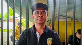 Kepala Dinas Perindustrian dan Perdagangan Kabupaten Mimika, Petrus Pali Amba.