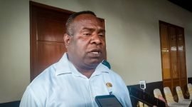 Kepala Dinas Penanaman Modal dan Pelayanan Terpadu Satu Pintu Kabupaten Mimika, Abraham Koteyau.