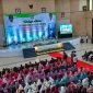 Tampak suasana kegiatan Tabligh Akbar HUT ke-26 Kabupaten Mimika di Graha Eme Neme Yauware, Selasa (25/10/2022).