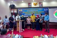 Aplikasi SIDORA RSUD Mimika diluncurkan secara resmi oleh Pj Sekretaris Daerah Kabupaten Mimika, Petrus Yumte di ruang pertemuan Edelweis RSUD Mimika, Jalan Yos Sudarso, Kecamatan Mimika Baru, Kabupaten Mimika, Papua Tengah, Jumat (18/11/2022). 