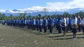 Ilustrasi para ASN di lingkup Pemerintah Kabupaten Mimika.