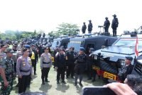 Kapolri dan Panglima TNI meninjau kesiapan SDM Polri dan TNI dalam pengamanan KTT G20 di Nusa Dua, Bali. 
