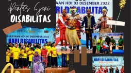 Galeri foto pergelaran Pentas Seni Disabilitas dari Sekolah Luar Biasa Negeri Mimika.