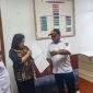 Asisten III Administrasi Umum Setda Mimika, Hendrieta Tandiono didampingi Asisten I Bidang Pemerintah dan Kesejahteraan Rakyat Setda Mimika, Paulus Dumais dan Plt Asisten II Bidang Ekonomi dan Pembangunan Daerah Setda Mimika, Petrus Koten melakukan Sidak ke setiap OPD di lingkungan Pemkab Mimika. (Foto: Abercio/ GaleriPapua.com)