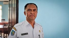 Kepala Dinas Perindustrian dan Perdagangan Kabupaten Mimika, Petrus Pali Amba