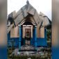 Tampak salah satu gedung SD Inpres YPK Metanoia yang diklaim telah dibakar oleh pasukan TPNPB KODAP XVI Yahukimo pimpinan Brigjen Elkius Kobak, Senin (13/3/2023)