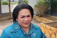 Ketua Tim Penggerak PKK Manokwari, Provinsi Papua Barat, Febelina Wondiwoy