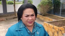 Ketua Tim Penggerak PKK Manokwari, Provinsi Papua Barat, Febelina Wondiwoy