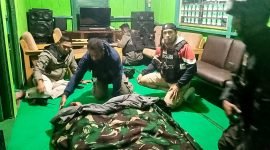Dua korban meninggal dalam insiden kontak tembak di Masjid Al Amaliyah, Distrik Ilu, Puncak Jaya, Papua Tengah, Sabtu (25/3/2023) malam. (Foto: istimewa)