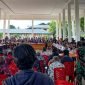 Proses mediasi yang berlangsung di Aula Wicaksana Laghawa Polres Nabire, Selasa (13/6/2023).
