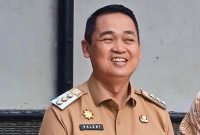 Penjabat Bupati Mimika, Valentinus Sudarjanto Sumito.
