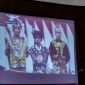 Layar streaming pidato kenegaraan Presiden Republik Indonesia, Joko Widodo, di Kantor DPRD Mimika, Rabu (16/8/2023). 