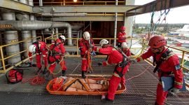 Tim EP&R PTFI melakukan latihan persiapan selama 4 bulan di area Jobsite PTFI sejak bulan Mei-Agustus lalu.