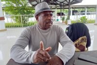 Anggota DPRD Kabupaten Mimika, Mathius Yanengga. 