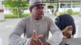 Anggota DPRD Kabupaten Mimika, Mathius Yanengga. 