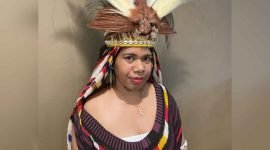 Aktivis perempuan dan anak asal Papua, Michelle Kurisi Ndoga.