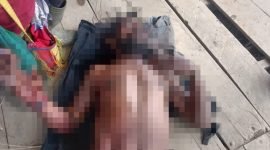 Korban Ricky Sasaka tewas ditembak sniper Satgas Damai Cartenz 2023 di Pegunungan Bintang, Papua Pegunungan. (Foto: Istimewa/TPNPB-OPM)