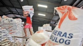 Ilustrasi beras Bulog. (Foto: Istimewa/ANTARA Foto)