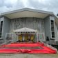 Persiapan puncak perayaan HUT ke-27 Mimika di Gereja KINGMI Mile 32, Timika, Papua Tengah. (Foto: Istimewa) 