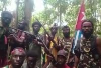 TPNPB Kodap 4 Sorong Raya pimpinan Arnoldus Yancen Kocu. (Foto: Istimewa/Jubir TPNPB-OPM)