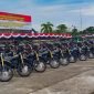 79 motor dari Kementerian Pertahanan Republik Indonesia siap diserahkan kepada prajurit TNI-Polri di Mimika. (Foto: Galeri Papua/Jefri Manehat)