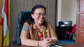 Kepala Badan Perencanaan Pembangunan Daerah Kabupaten Mimika, Yohana Paliling. (Foto: Galeri Papua/Endy Langobelen)