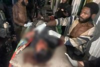 Salah satu korban penyerangan oleh KKB pimpinan Aibon Kogoya di Kampung Jambul, Distrik Beoga Barat, Puncak. (Foto: Istimewa/Satgas Humas Damai Cartenz 2023) 