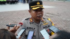 Kapolres Mimika, AKBP I Gede Putera. (Foto: Galeri Papua/Moh. Wahyu Welerubun)