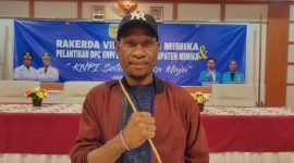 Ketua Panitia, Yoseph Erakipia. (Foto: Galeri Papua/Endy Langobelen)