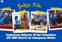 Sampul galeri foto pembukaan Rakerda VII dan pelantikan DPC KNPI Distrik se-Kabupaten Mimika. (Foto: Galeri Papua)