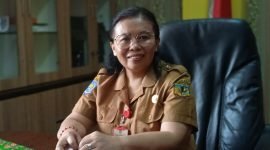 Kepala Bappeda Kabupaten Mimika, Ir. Yohana Paliling, M.Si. (Foto: Galeri Papua/Moh. Wahyu Welerubun).