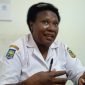Kepala Seksi Informasi Pasar Kerja, Disnakertrans Kabupaten Mimika, Martina Amarairu. (Foto: Galeri Papua/Moh. Wahyu Welerubun)
