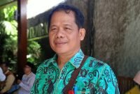 Kaban Kesbangpol Kabupaten Mimika, Yan Slamet Purba. (Foto: Galeri Papua/Moh. Wahyu Welerubun)