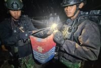 Aparat TNI usai melaksanakan penyisiran kontak tembak di Intan Jaya, Papua Tengah. (Foto: Istimewa)