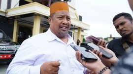 Ketua MUI Kabupaten Mimika, Muhammad Amin. (Foto: Galeri Papua/Moh. Wahyu Welerubun)