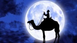 Ilustrasi peristiwa Isra Mi’raj. (Foto: Istimewa/suara.com)