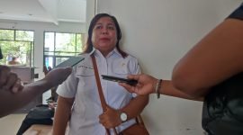 Kepala Puskesmas Mapurujaya, Ona Bunga. (Foto: Galeri Papua/Jefri Manehat)