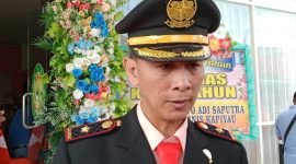 Kepala Kantor SAR Timika, George Leo Mercy Randang. (Foto: Galeri Papua/Jefri Manehat)