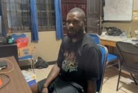 Epson Nirigi, anggota KKB Kodap III Ndugama Derakma yang diamankan Satgas Ops Damai Cartenz 2024 di Timika, Papua Tengah. (Foto: Istimewa/Satgas Humas Damai Cartenz 2024)