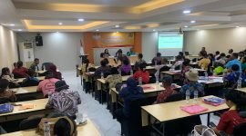 Suasana Musrembang Distrik Kuala Kencana di Hotel Grand Tembaga, Mimika, Papua Tengah, Kamis (14/3/2024). (Foto: Galeri Papua/Moh. Wahyu Welerubun)