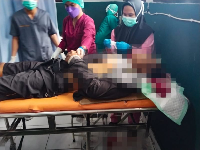 Jenazah Sertu Ismunandar saat berada di RSUD Mulia, Kabupaten Puncak Jaya, Papua Tengah. (Foto: Istimewa) 