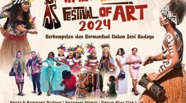 Flyer event Timika Inside Festival of Art (TIFA) 2024. (Foto: Istimewa/Tim Kreatif TIFA 2024)
