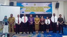 Tahapan pertama seleksi Sekretaris Daerah Definitif Kabupaten Mimika yang dilaksanakan di Hotel Horison Ultima, Jalan Hasanuddin, Timika, Papua Tengah. (Foto: Galeri Papua/Jefri Manehat)